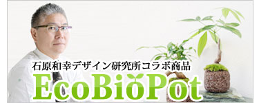 石原和幸デザイン研究所コラボ商品　エコバイオポット（ecobiopot）